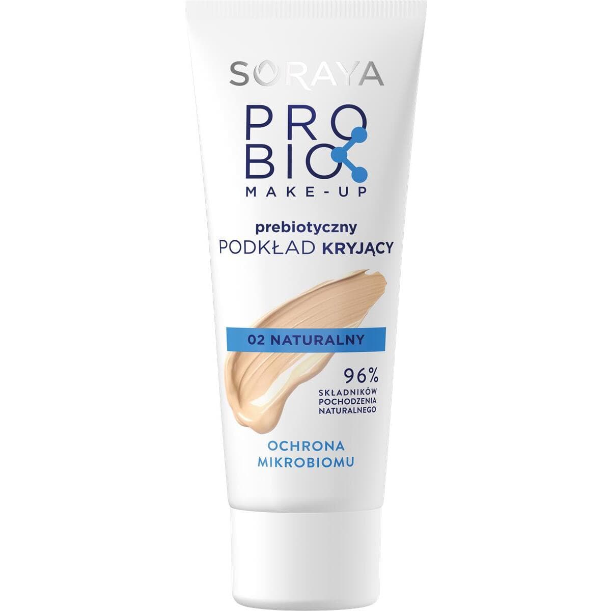 ProBIO Make-Up Prebiotyczny podkład kryjący 02 Naturalny
