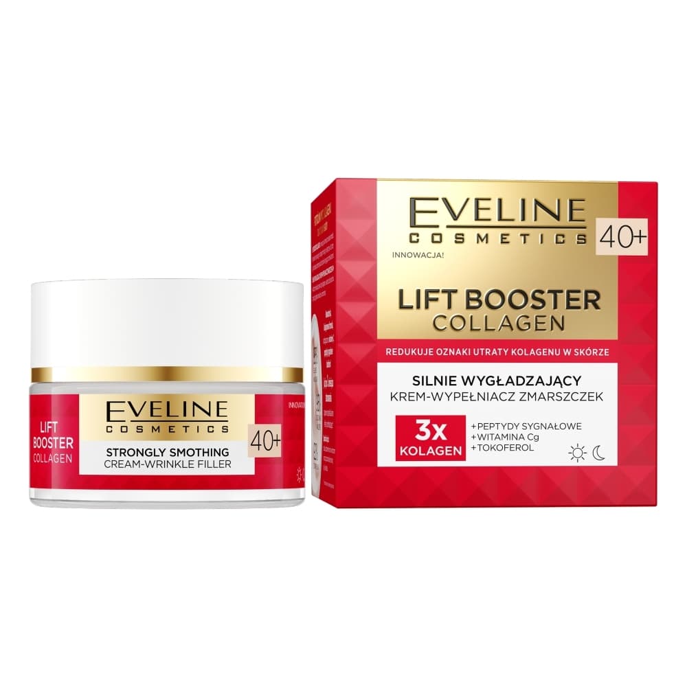 Lift Booster Collagen krem intensywnie wygładzający na zmarszczki 40+