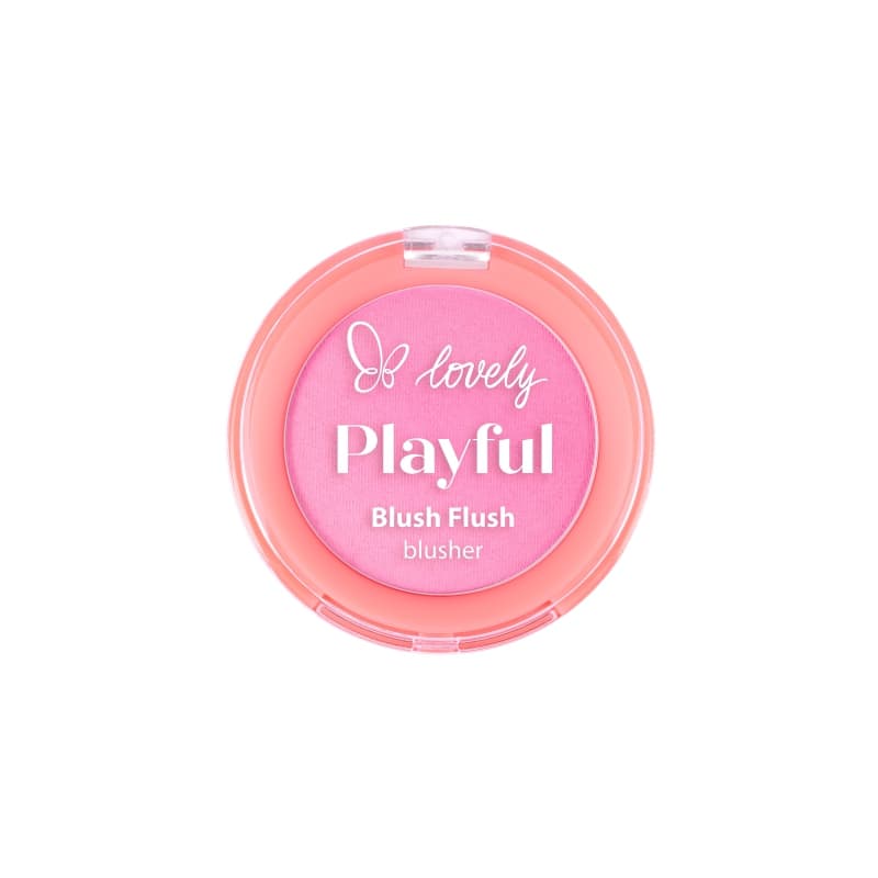 Playful Blush Flush kremowo-pudrowy róż do policzków 01 Girly