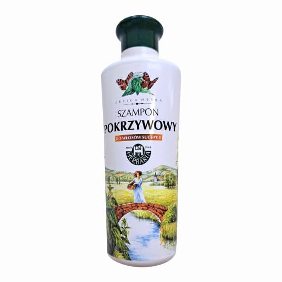 Szampon pokrzywowy do włosów suchych