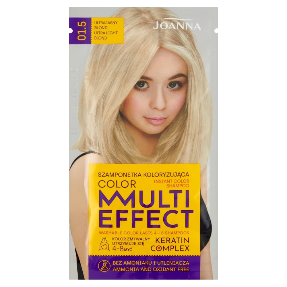 Multi Effect color Szamponetka koloryzująca ultrajasny blond 01.5