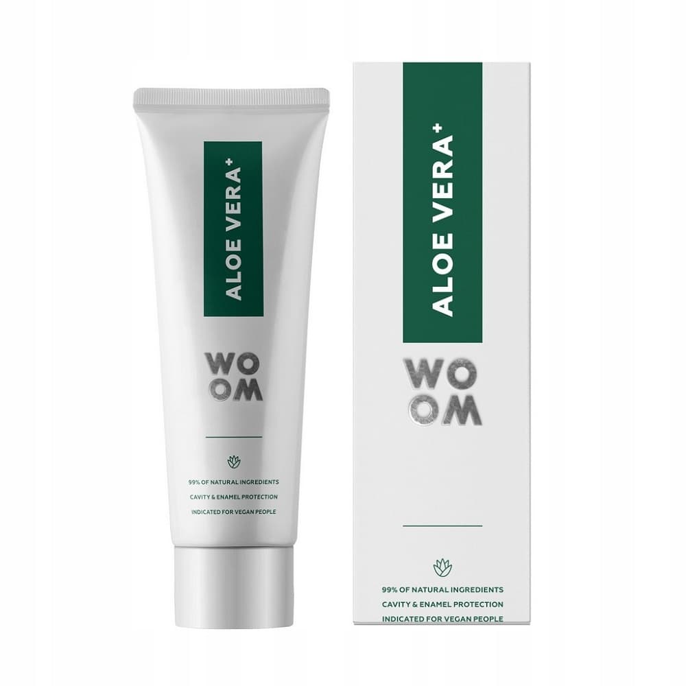 Aloe Vera+ naturalna organiczna pasta wzmacniająca zęby