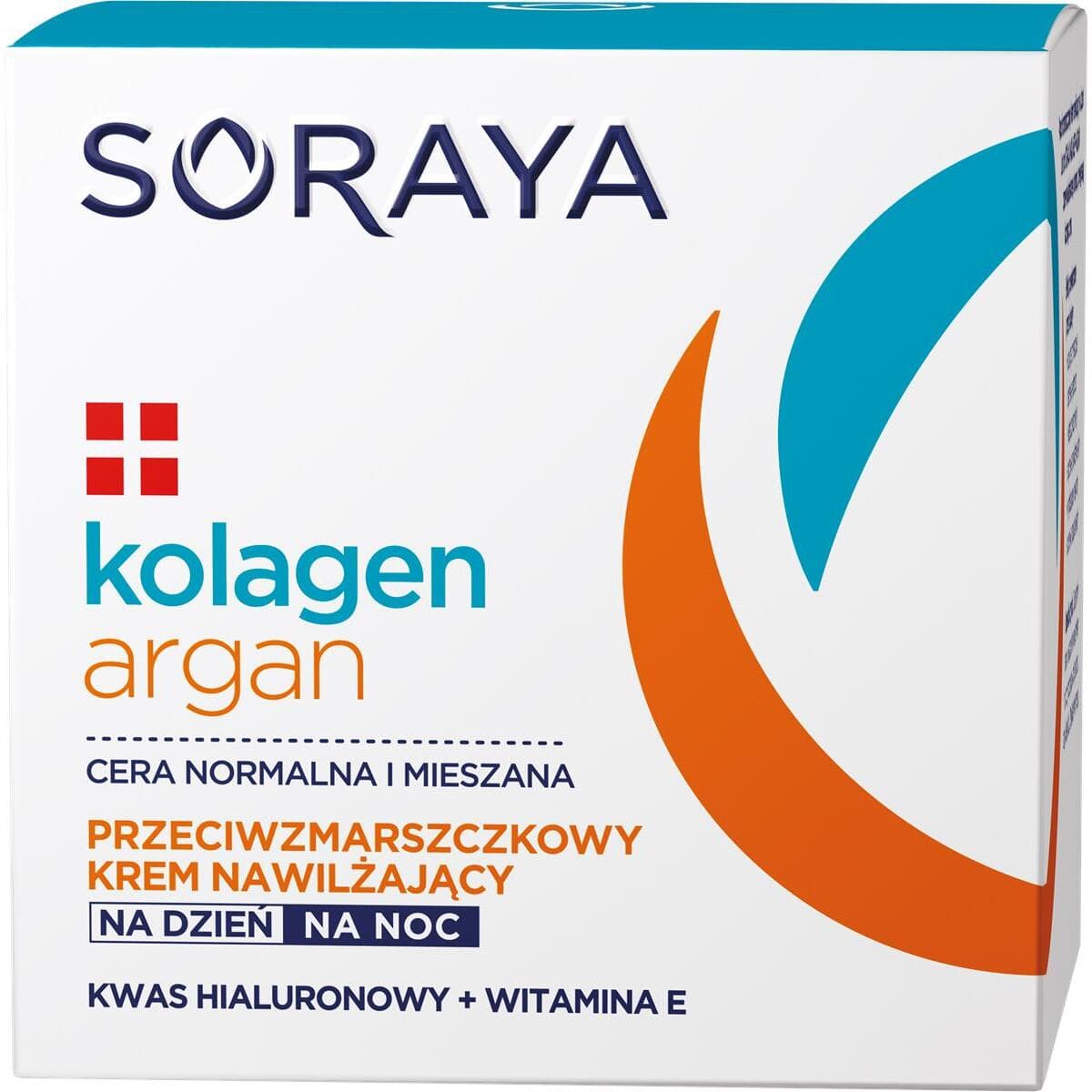 Kolagen+Argan Nawilżający krem przeciwzmarszczkowy