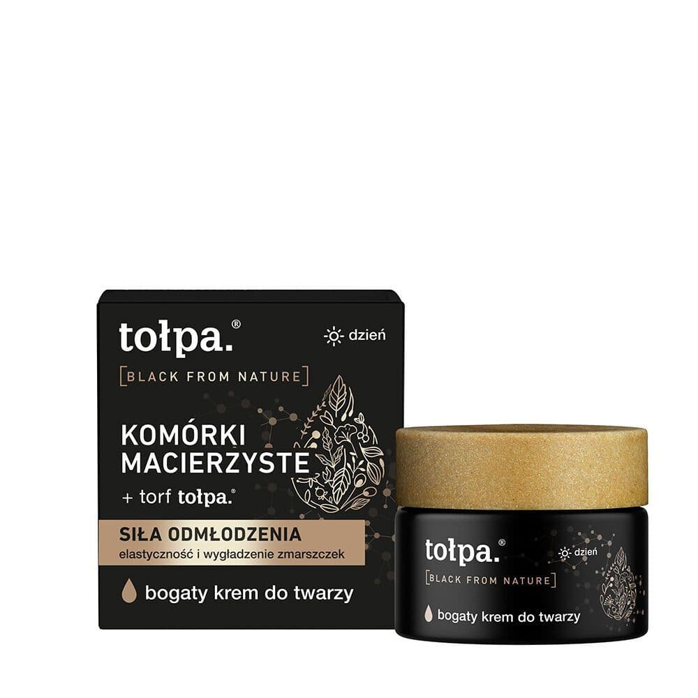 Black From Nature bogaty krem do twarzy na dzień