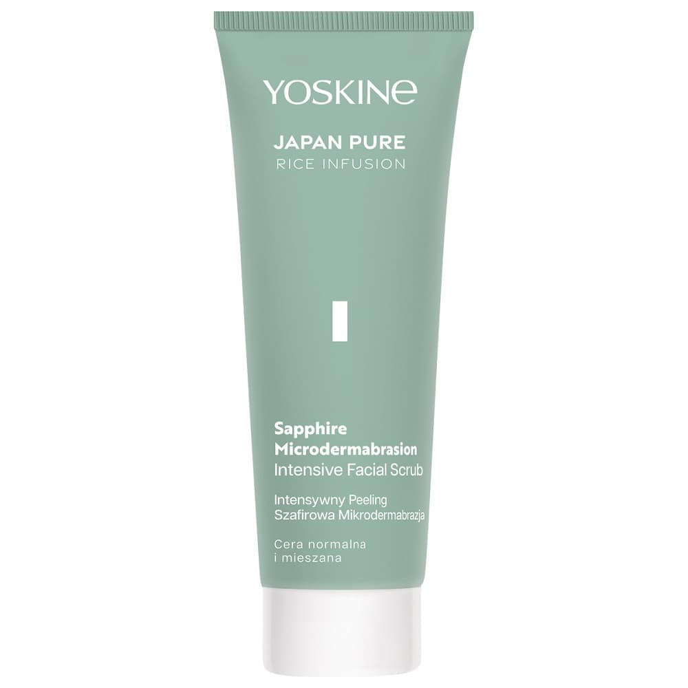 Japan Pure Rice Infusion Szafirowy Peeling Do Twarzy z Ryżem