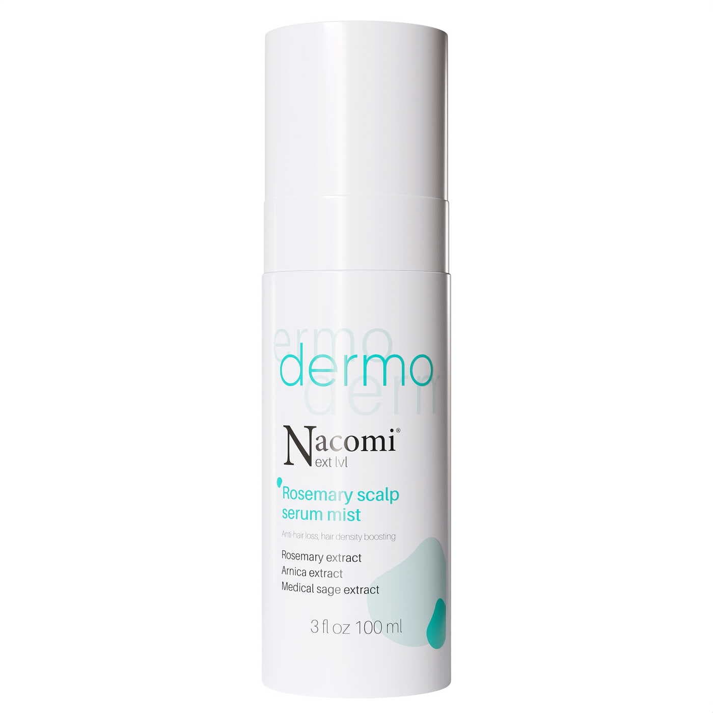 Next Level Dermo Rozmarynowe serum w mgiełce zapobiegające wypadaniu włosów i zagęszczające