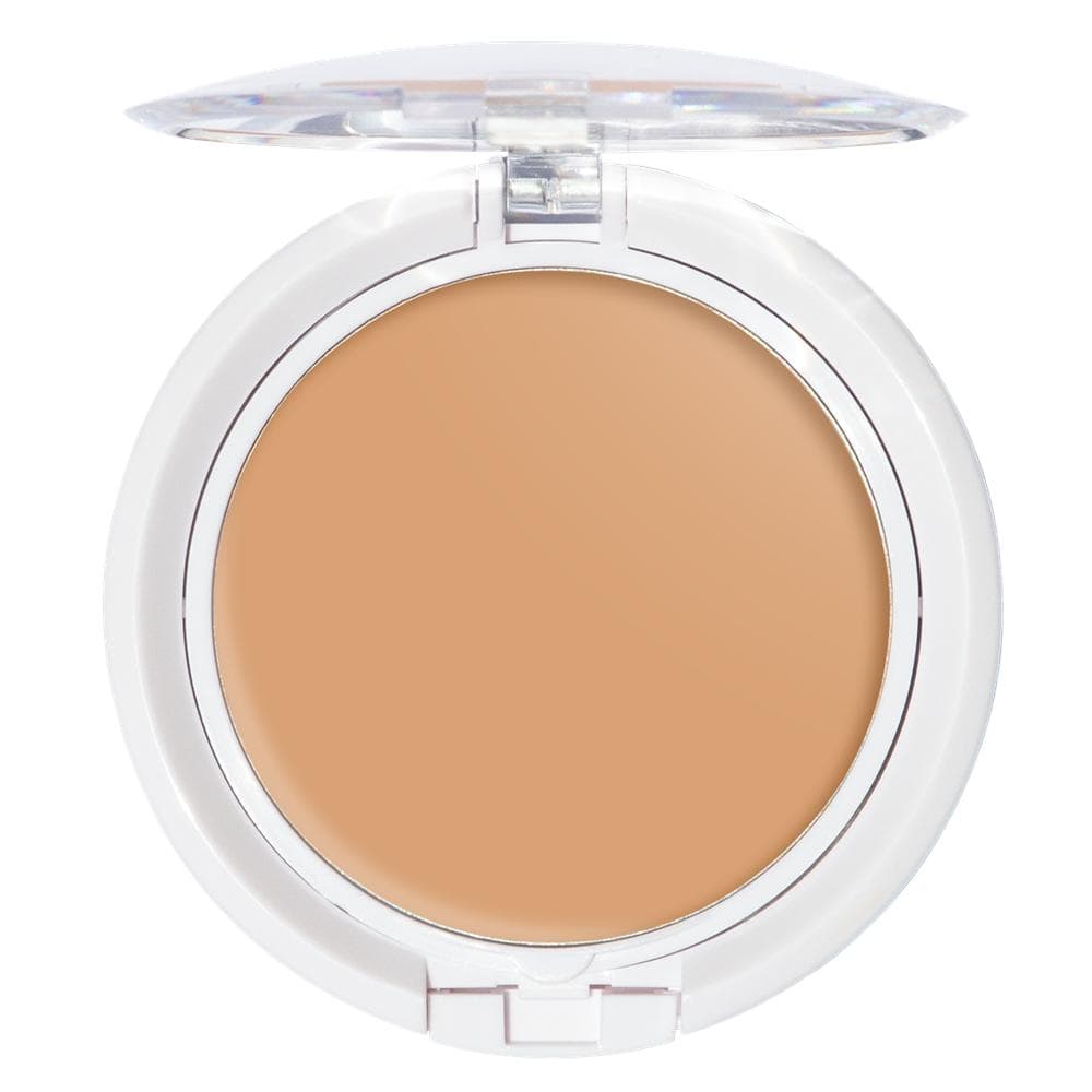 Skin bloom cream to powder compact, podkład do twarzy w kompakcie, Tan
