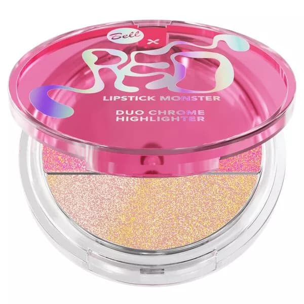 x RLM Duo Chrome Highlighter Rozświetlacz do twarzy 001