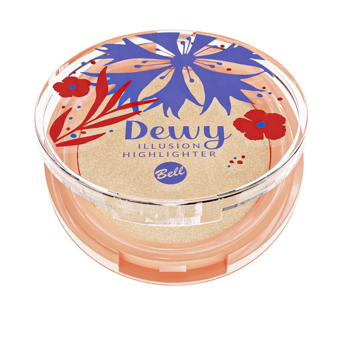 BLOSSOM MEADOW - Dewy - Illusion Highlighter - Rozświetlacz do twarzy - 01 Sunshine Flower -
