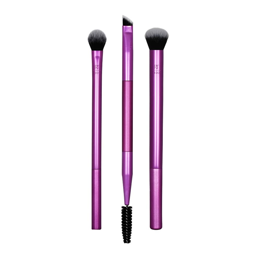 Eye Shade + Blend Brush Trio zestaw pędzli do makijażu oczu