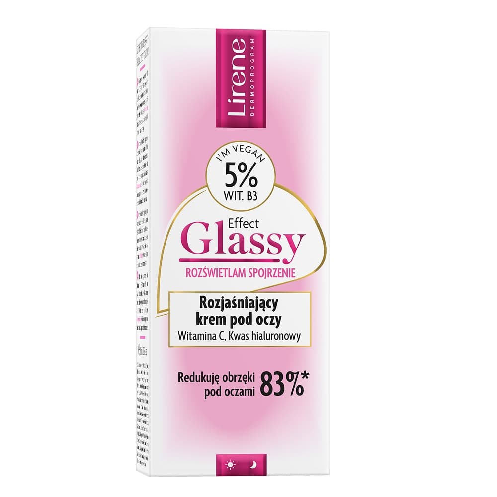 Effect Glassy - Brightening Eye Cream - Rozjaśniający krem pod oczy -