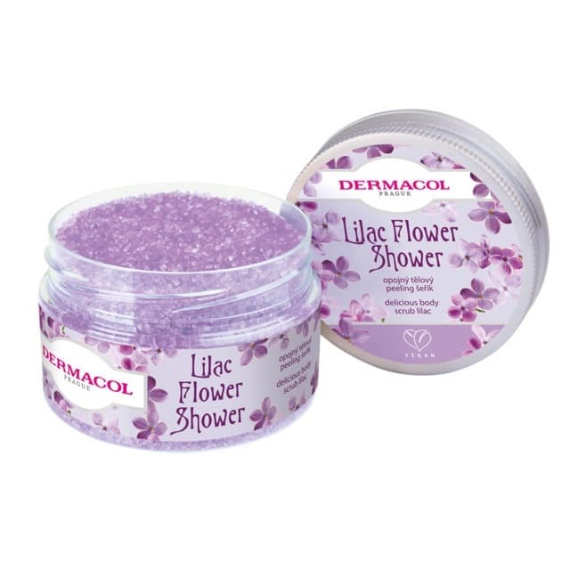 Flower Care Lilac peeling cukrowy do ciała