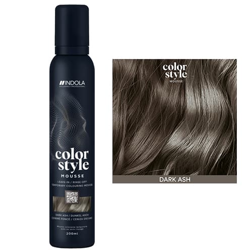 Profession Color Style Mousse, pianka koloryzująca, dark ash