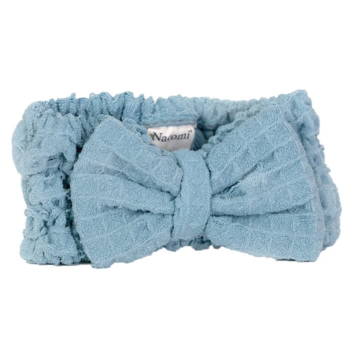 Opaska do włosów z mikrofibry Blue