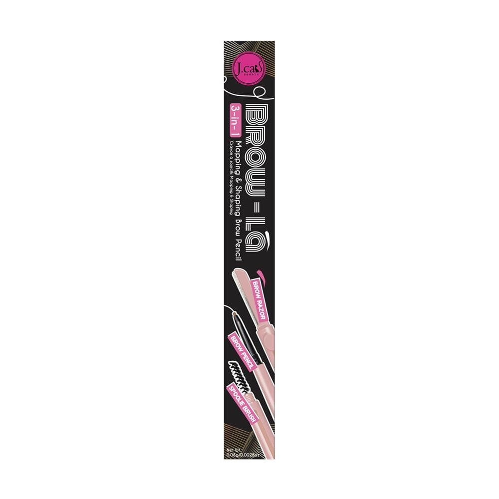 Brow-LA 3-in-1 Mapping & Shaping Brow Pencil, ołówek do stylizacji brwi 3w1, 102 Warm Caramel