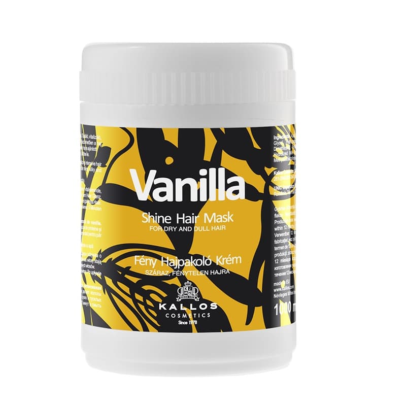 Vanilla Shine Hair Mask nabłyszczająca maska do włosów suchych i matowych