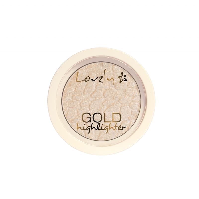 Gold Highlighter rozświetlacz do twarzy w kamieniu