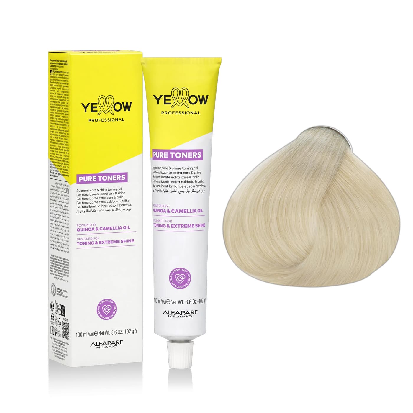 Pure Toners, toner odżywczy do włosów bez amoniaku, creamy sand .31