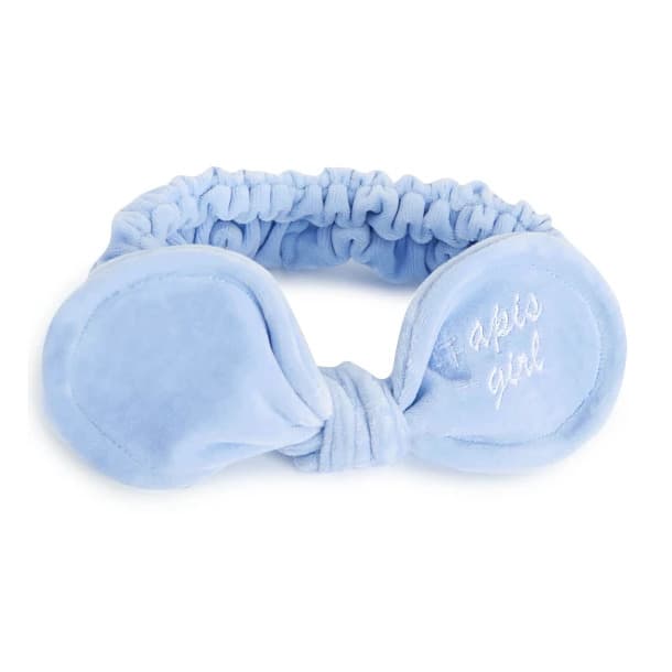 opaska kosmetyczna na gumce, baby blue #Apisfamily