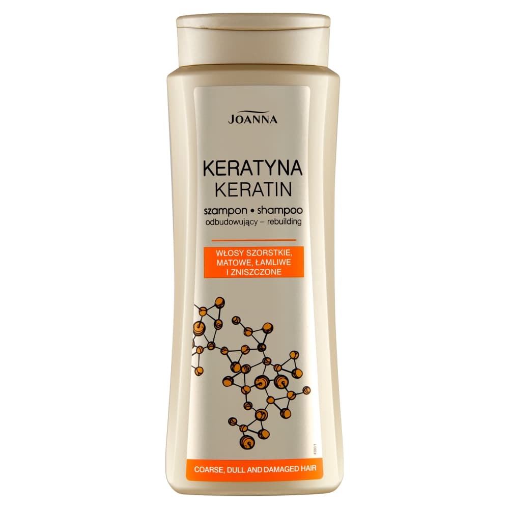 Keratyna - Keratin Shampoo - Szampon do włosów szorstkich, łamliwych i matowych -