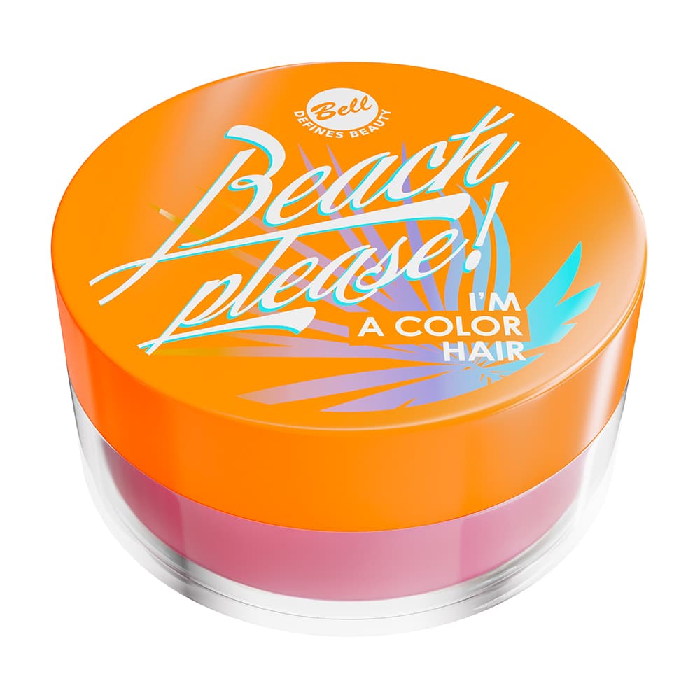 Beach Please, zmywalna farbka do włosów, I'm a color hair 001