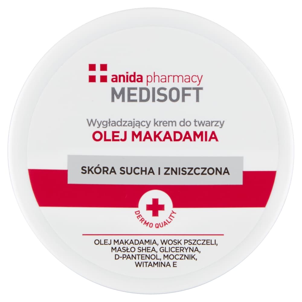 Medi Soft, krem wygładzający, olej makadamia