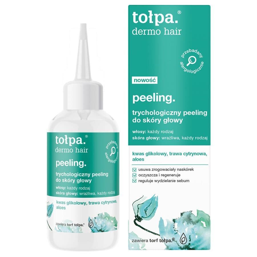 Dermo Hair - Trychologiczny peeling do skóry głowy -