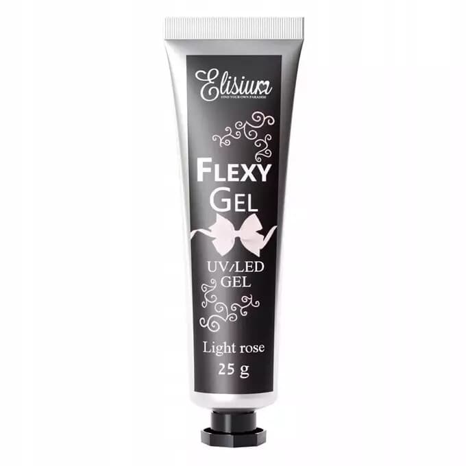 Flexy Gel żel do przedłużania paznokci Light Rose