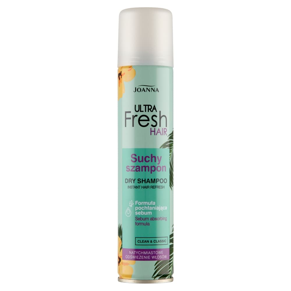 Ultra Fresh Hair Suchy Szampon Do Włosów Odświeżający Classic