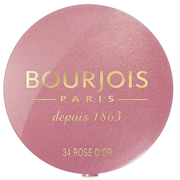 Blush Wypiekany Róż Do Policzków z Lusterkiem 34 Rose D'or