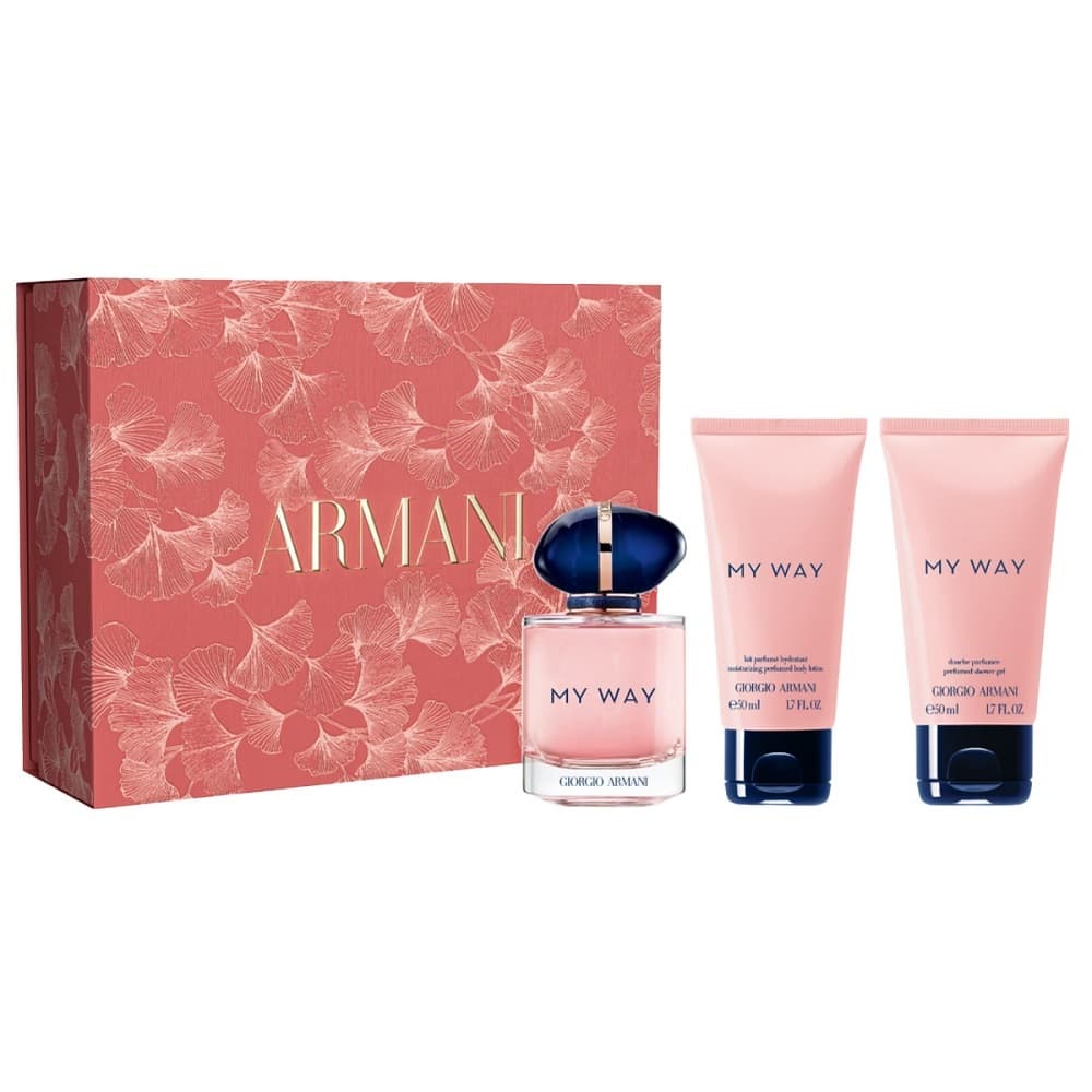 Giorgio Armani My Way zestaw woda perfumowana spray + balsam do ciała + żel pod prysznic (W)