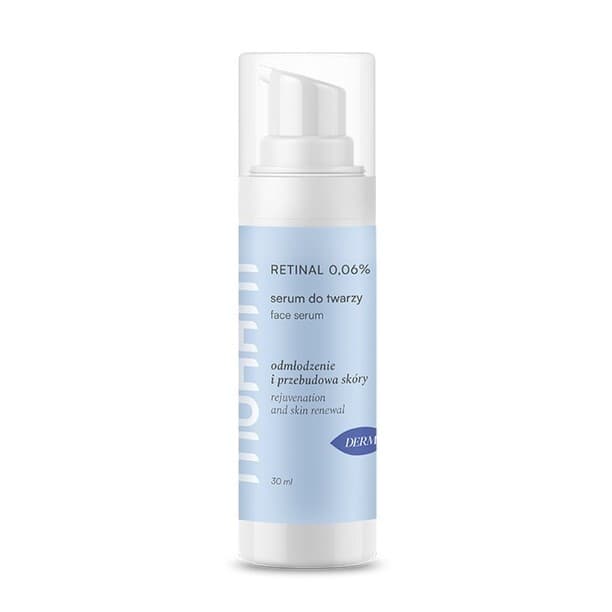 0,06% Retinal - Serum anti-aging ze stab. retinalem Odmłodzenie i przebudowa skóry