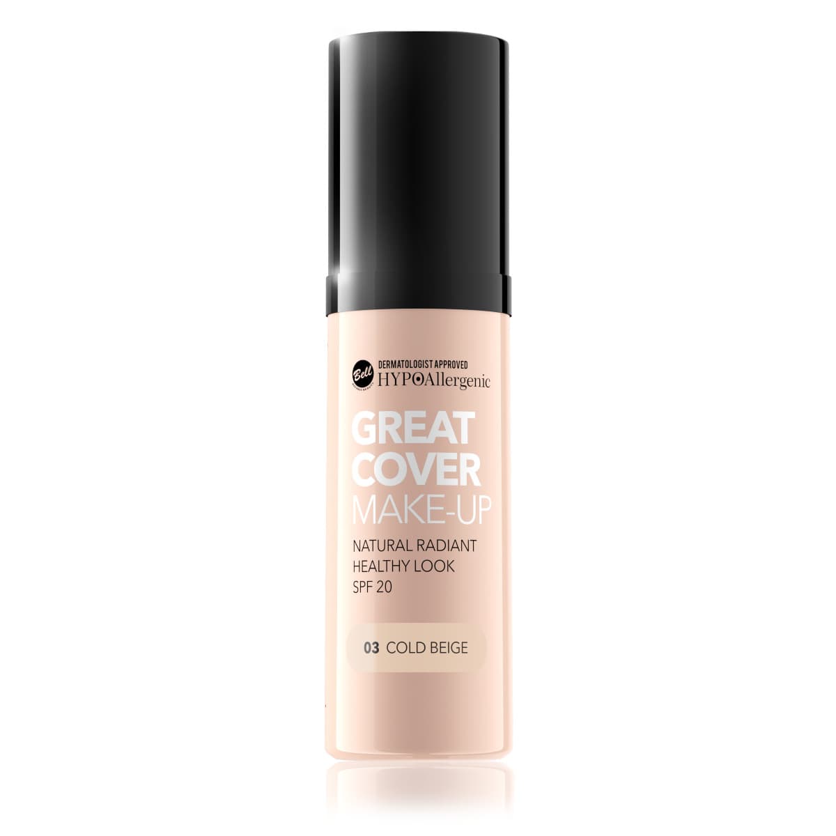 HYPO Great Cover Make-Up SPF 20, intensywnie kryjący puder w musie, 03