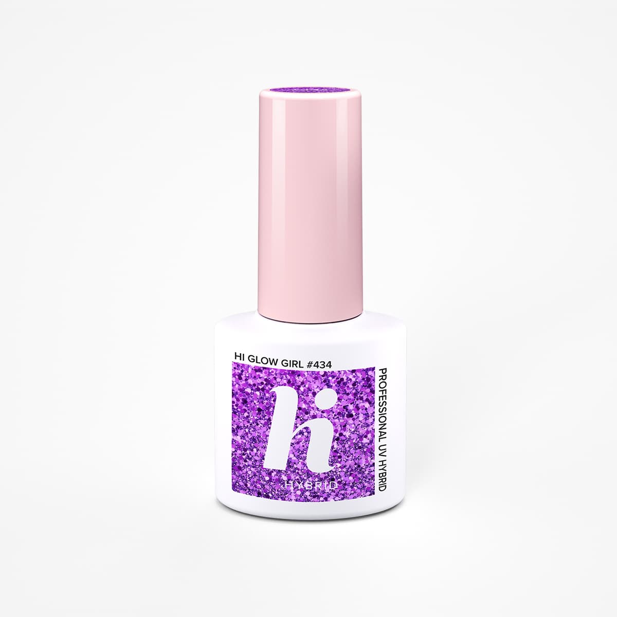 hybrid, lakier hybrydowy,, #434 Hi Glow GIrl