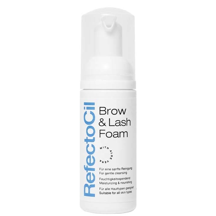 Lash & Brow, pianka oczyszczająca do brwi i rzęs z aloesem