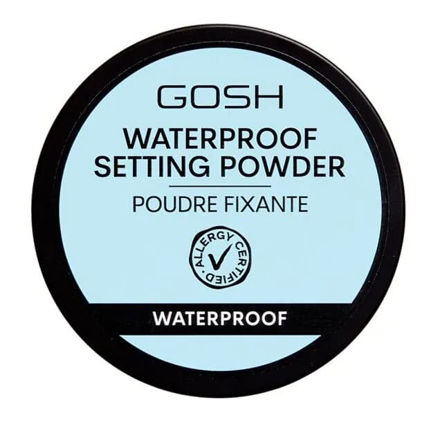 GOSH Waterproof Setting Powder Wodoodporny puder do twarzy