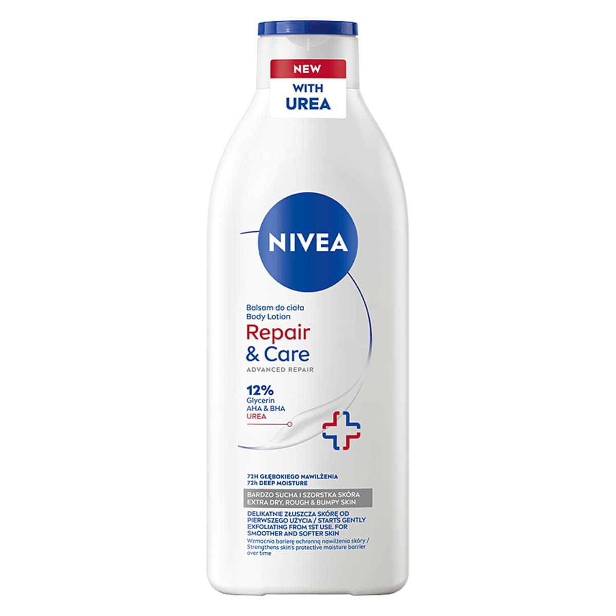 Repair & Care Sensitive Nawilżający balsam do ciała z mocznikiem