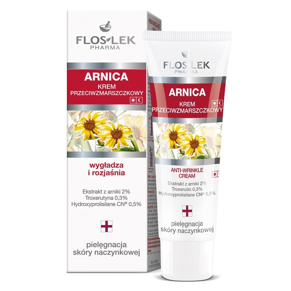 Arnica, przeciwzmarszczkowy krem arnikowy