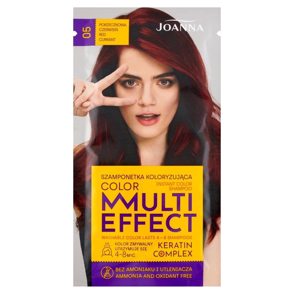 Multi Effect color Szamponetka koloryzująca porzeczkowa czerwień 05