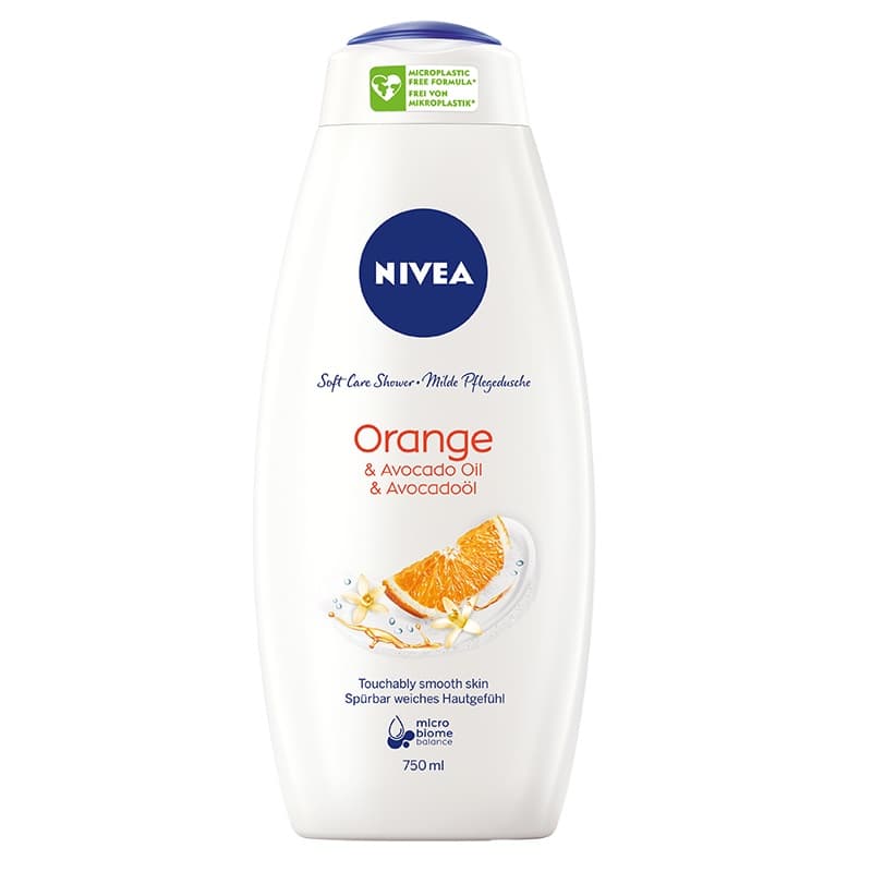 Orange Avocado Oil Kremowy Pomarańczowy Żel Pod Prysznic