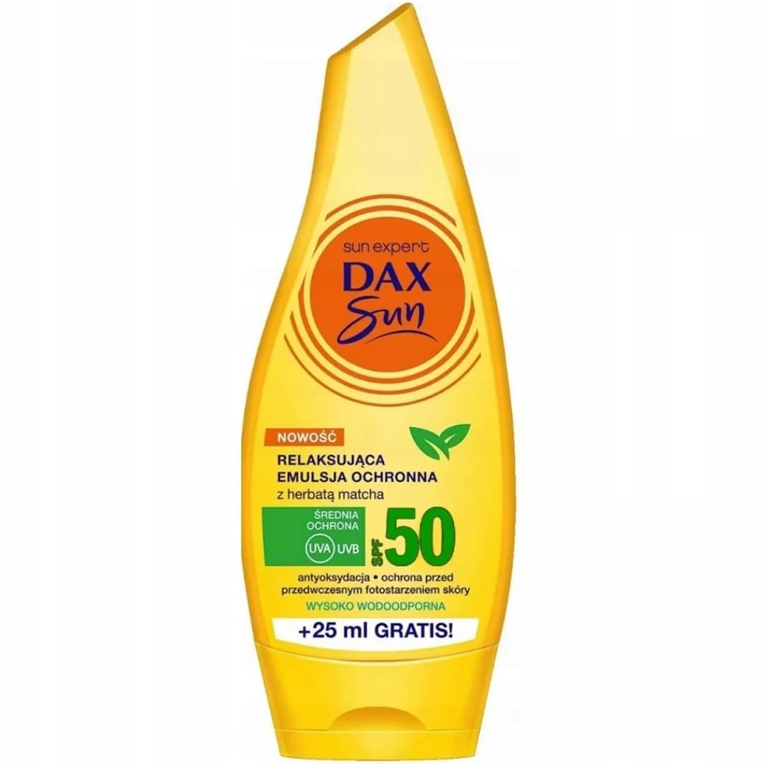 Relaksująca emulsja ochronna z herbatą matcha SPF50