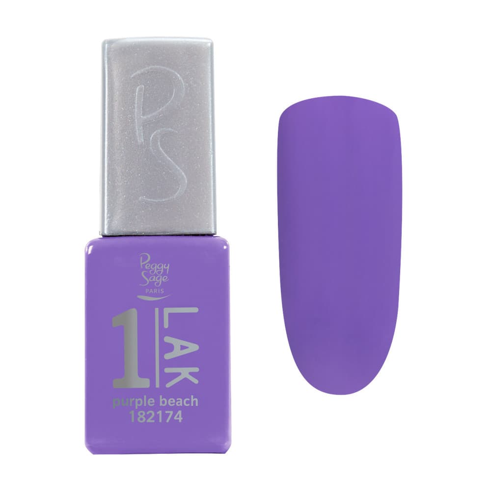 Sage, One-LAK lakier hybrydowy purple beach