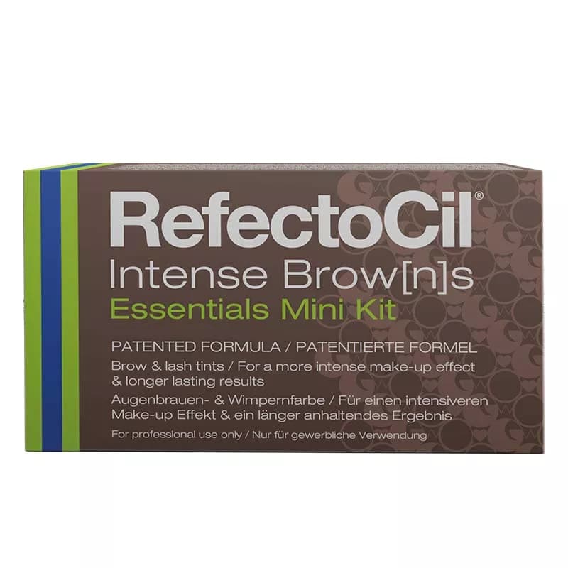Intense Brow[n]s Essentials Mini Kit, mini zestaw do koloryzacji brwi i rzęs