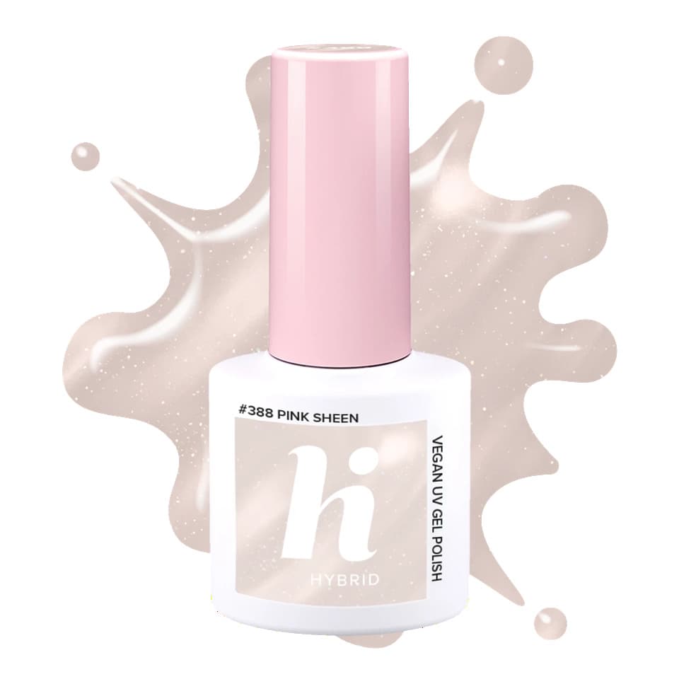 Soapy Collection, lakier hybrydowy, #388 Pink Sheen