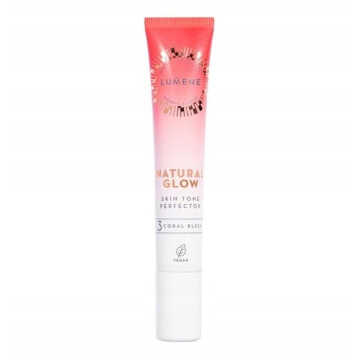 Skin Tone Perfector Natural Glow, róż w kremie, 3 Coral Blush