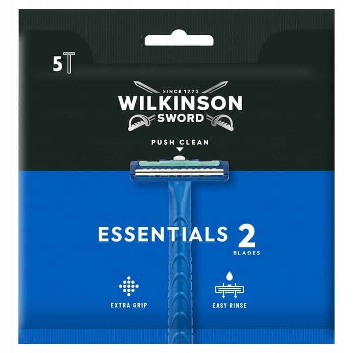 Essentials 2, jednorazowe maszynki do golenia dla mężczyzn