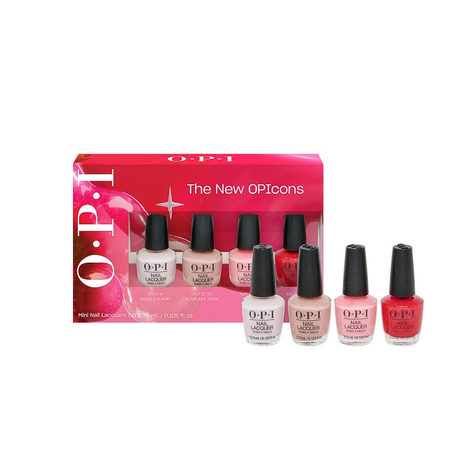 Nail Lacquer OPIcons, zestaw mini klasycznych lakierów do paznokci