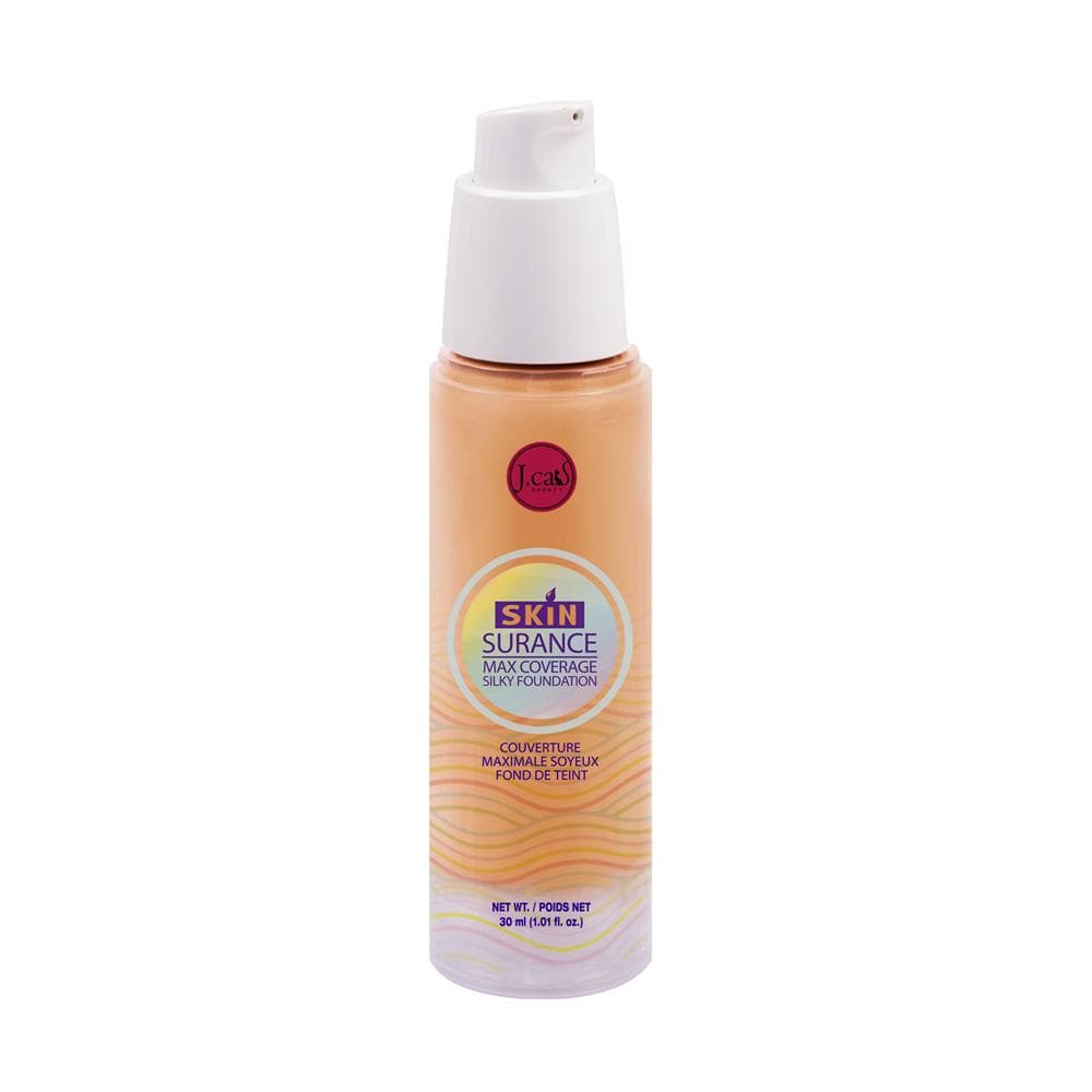 Skinsurance Max Coverage Silky Foundation, podkład kryjący do twarzy, Soft Taupe
