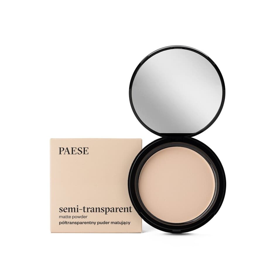 Semi-transparent Matte Powder Puder matujący półtransparentny - 1A CIEPŁY BEŻ