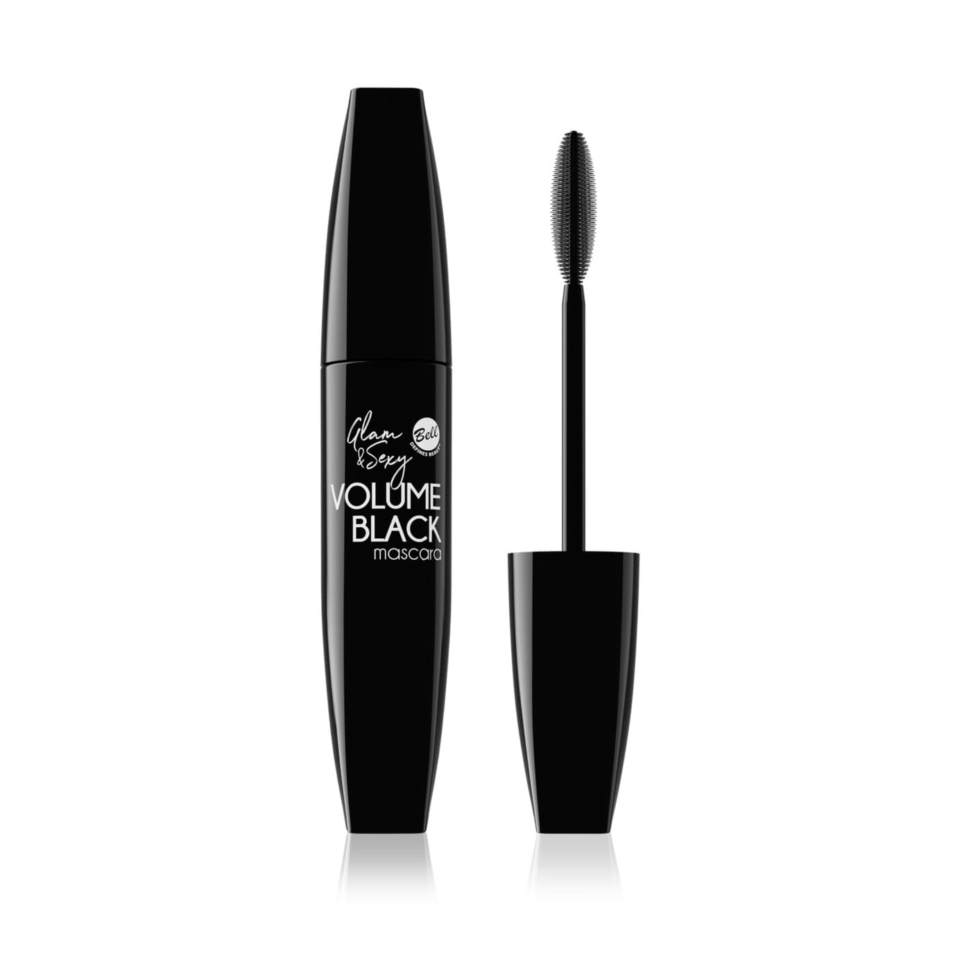 Glam&Sexy Volume Black Mascara, tusz do rzęs ekstremalnie pogrubiający, 01